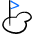 Golf Hole 1 icon - Free transparent PNG, SVG. No sign up needed.