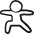 Yoga Shoulder Stretch 1 icon - Free transparent PNG, SVG. No sign up needed.