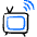 Iot Technology Tv Icon from Freehand Duotone Set | Free Download as SVG Vector and Transparent PNG | Streamline icons