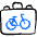 Bicycle Bag Icon from Freehand Duotone Set