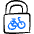 Bicycle Lock icon - Free transparent PNG, SVG. No sign up needed.