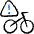 Bicycle Problem Warning Sign icon - Free transparent PNG, SVG. No sign up needed.