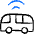 E Transport Smart Bus Icon from Freehand Duotone Set