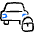Car Repair Lock Icon from Freehand Duotone Set