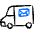 Public Service Mail Delivery Icon from Freehand Duotone Set