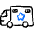 Public Service Police Van Icon from Freehand Duotone Set