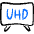 Modern Tv Uhd icon - Free transparent PNG, SVG. No sign up needed.