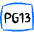 Movies Rated Pg 13 icon - Free transparent PNG, SVG. No sign up needed.