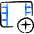 Video Edit Add Icon from Freehand Duotone Set
