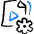 Video File Settings Icon from Freehand Duotone Set