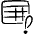 Business Workflow Data Table Warning Icon from Freehand Set | Free Download as SVG Vector and Transparent PNG | Streamline icons