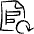 Data File Bars Refresh Icon from Freehand Set