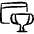 Seo Browser Trophy Icon from Freehand Set | Free Download as SVG Vector and Transparent PNG | Streamline icons