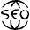 Seo Network Icon from Freehand Set