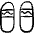 Footwear Slippers 2 icon - Free transparent PNG, SVG. No sign up needed.