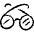 Glasses Circle Icon from Freehand Set