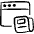 App Window Content Icon from Freehand Set