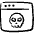 App Window Skull icon - Free transparent PNG, SVG. No sign up needed.
