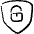 Security Shield Lock Icon from Freehand Set