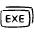 Coding File Exe Tag Icon from Freehand Set | Free Download as SVG Vector and Transparent PNG | Streamline icons