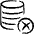 Database Remove Icon from Freehand Set