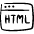 Programming Language Browser Html icon - Free transparent PNG, SVG. No sign up needed.