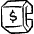 Smart Watch Square Cash Alternate Icon from Freehand Set