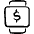 Smart Watch Square Cash Icon from Freehand Set | Free Download as SVG Vector and Transparent PNG | Streamline icons