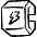 Smart Watch Square Flash Alternate Icon from Freehand Set