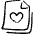 Common File Favorite Heart Icon from Freehand Set | Free Download as SVG Vector and Transparent PNG | Streamline icons