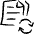 Common File Text Sync Icon from Freehand Set