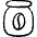 Coffee Bean Jar icon - Free transparent PNG, SVG. No sign up needed.
