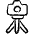 Camera Tripod 1 icon - Free transparent PNG, SVG. No sign up needed.