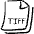 Image File Tiff Icon from Freehand Set