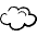 Light Mode Cloudy Icon from Freehand Set