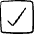 Form Validation Check Square 1 Icon from Freehand Set