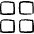 Layouts Modules 1 icon - Free transparent PNG, SVG. No sign up needed.