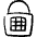 Lock Dialpad Icon from Freehand Set