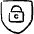 Lock Shield Icon from Freehand Set | Free Download as SVG Vector and Transparent PNG | Streamline icons