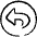 Navigation Left Circle 1 Icon from Freehand Set