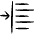 Paragraphs Indent Left Icon from Freehand Set