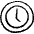 Time Clock Circle 1 icon - Free transparent PNG, SVG. No sign up needed.