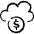 Cloud Cash icon - Free transparent PNG, SVG. No sign up needed.
