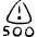 Server Warning 500 icon - Free transparent PNG, SVG. No sign up needed.