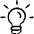 Light Bulb Shine Icon from Freehand Set