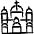 Landmark Berlin Cathedral Icon from Freehand Set | Free Download as SVG Vector and Transparent PNG | Streamline icons