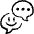 Conversation Smile Type 1 icon - Free transparent PNG, SVG. No sign up needed.
