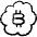 Crypto Currency Bitcoin Bubble Icon from Freehand Set | Free Download as SVG Vector and Transparent PNG | Streamline icons