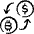 Crypto Currency Bitcoin Dollar Exchange icon - Free transparent PNG, SVG. No sign up needed.