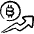 Crypto Currency Bitcoin Increase icon - Free transparent PNG, SVG. No sign up needed.